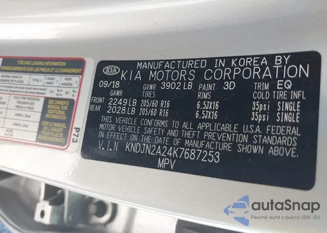 2019 Kia Soul from USA, damaged, VIN KNDJN2A24K7687253